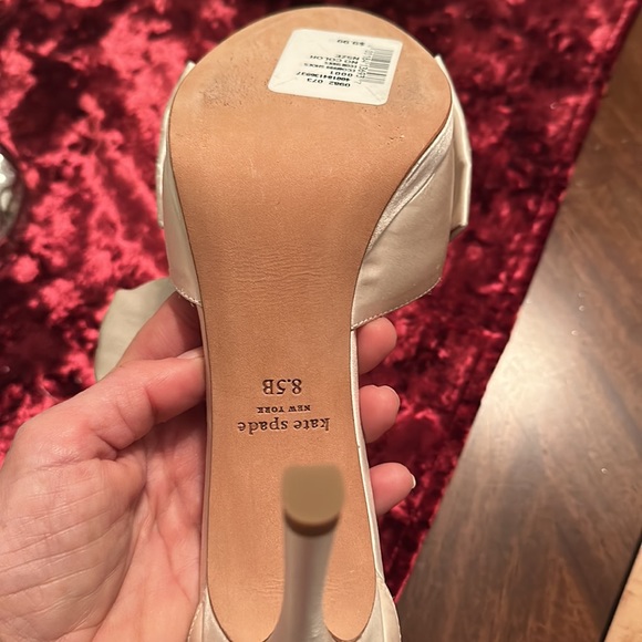 Kate Spade Bridal Bow Sandals - Picture 6 of 6